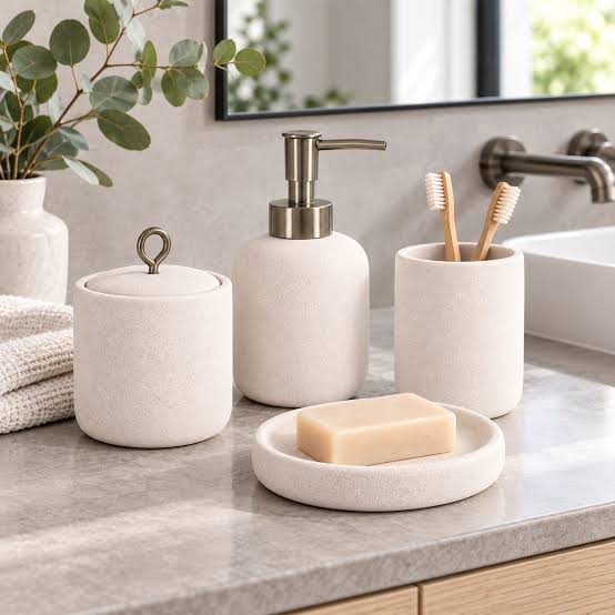 Bathroom Soap Dispenser and Mirror